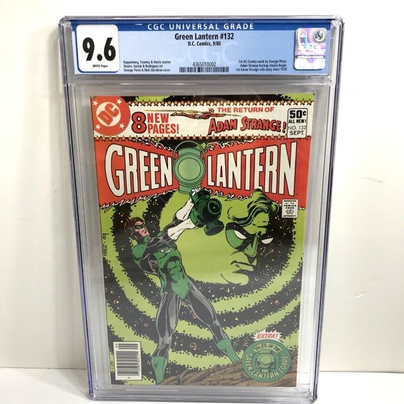 DC Comics Green Lantern 132 CGC Graded 9.6 1st George Perez Cover Art for DC - Picture 1 of 11